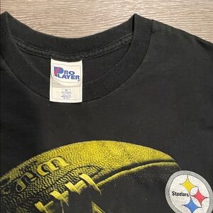 Pro Player Black and Yellow Steelers Tee